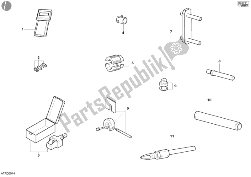 All parts for the Workshop Service Tools, Frame of the Ducati Sport ST4 S 996 2002